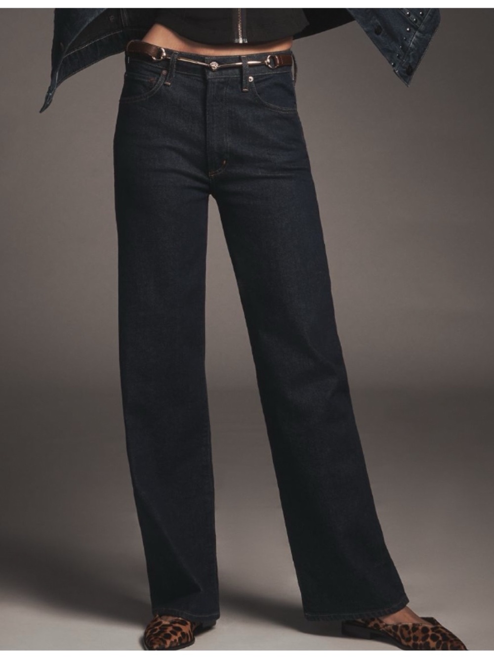 NWT AGOLDE Harper Mid-Rise Straight-Leg Jeans , 31P